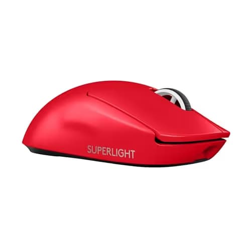 Logitech G PRO X Superlight 2 SE Wireless Gaming Mouse, 60 g pro-Grade Mouse with 5 programmable Buttons, 44K DPI Sensor, 888+ IPS, 1 kHz Report Rate, USB-C Charging for PC/Mac - Red image