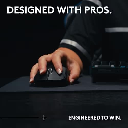 Logitech G PRO X Superlight 2 SE Wireless Gaming Mouse, 60 g pro-Grade Mouse with 5 programmable Buttons, 44K DPI Sensor, 888+ IPS, 1 kHz Report Rate, USB-C Charging for PC/Mac - Red image