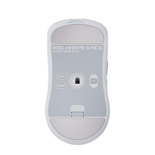 ASUS ROG Harpe II Ace Wireless Esports Gaming Mouse – 2025, Pro-Tested, Right-Handed, 48g Lightweight, Tri-Mode Connectivity, 42K DPI, 8K Polling, 101Hr Battery, Web-Based Tool, PC/Mac Support - White image
