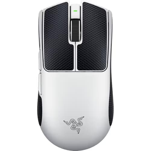 Razer Viper V4 Pro Wireless Esports Gaming Mouse – 50g Ultra Lightweight, Fast & Precise, 50K DPI Optical Sensor, 8K Polling, Gen-4 Optical Switches, Scroll Wheel, USB-C Charging, for PC & Mac – White image