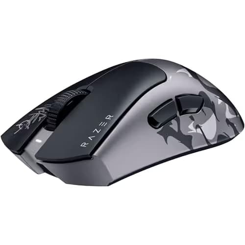 Razer DeathAdder V4 Pro Wireless Gaming Mouse: 57g Lightweight - 8000Hz Polling Rate - Optical Scroll Wheel - Optical Switches Gen-4 - Focus Pro 45K Sensor Gen-2 - Up to 150 Hr Battery - Niko Edition image