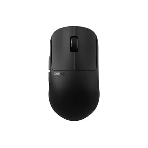 Pulsar Gaming Gears X2H Crazylight Wireless Gaming Mouse, Ultra Lightweight 1.30 oz (37g), Optical Switch, 32000 DPI, 750 IPS, XS-1 Sensor, 8k Compatible (Jet Black) main image