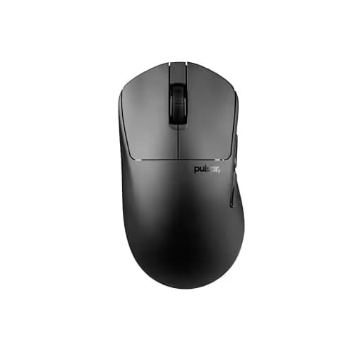 Pulsar Gaming Gears X3 LHD Crazylight Wireless Gaming Mouse, Ultra Lightweight 1.51 oz (43g), Hybrid Ergonomic, Optical Switch, 32000 DPI, 750 IPS, XS-1 Sensor, 8k Compatible (Left-Handed, Jet Black) main image