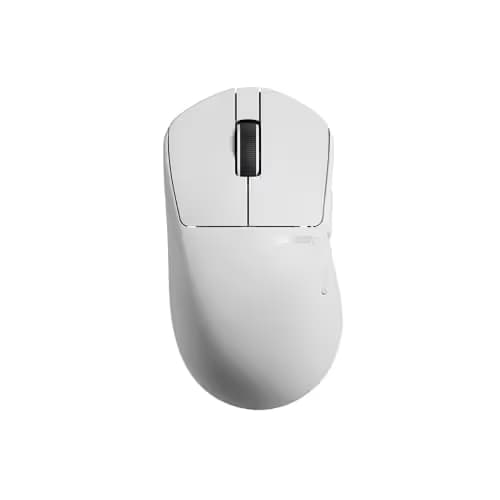 Pulsar Gaming Gears X3 LHD Crazylight Wireless Gaming Mouse, Ultra Lightweight 1.51 oz (43g), Hybrid Ergonomic, Optical Switch, 32000 DPI, 750 IPS, XS-1 Sensor, 8k Compatible (Left-Handed Uyuni White) main image