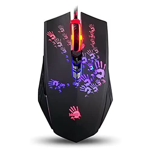 Bloody A60L Optical Gaming Mouse with Light Strike (LK) Switch & Scroll - Fully Programmable and Advance Macros (A60L) main image