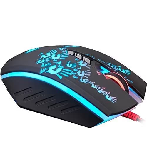 Bloody A60L Optical Gaming Mouse with Light Strike (LK) Switch & Scroll - Fully Programmable and Advance Macros (A60L) image