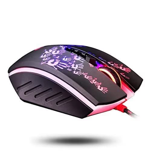 Bloody A60L Optical Gaming Mouse with Light Strike (LK) Switch & Scroll - Fully Programmable and Advance Macros (A60L) image