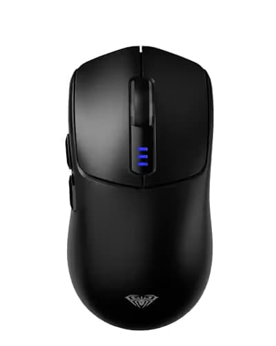AULA SC580 Wireless Gaming Mouse, Tri-Mode 2.4G/BT5.0/USB-C Gaming Mouse, 12000 DPI Rechargeable Wireless Mouse with 6 Programmable Buttons, Ergonomic Computer Mouse for Laptop/PC/Mac/Tablet main image