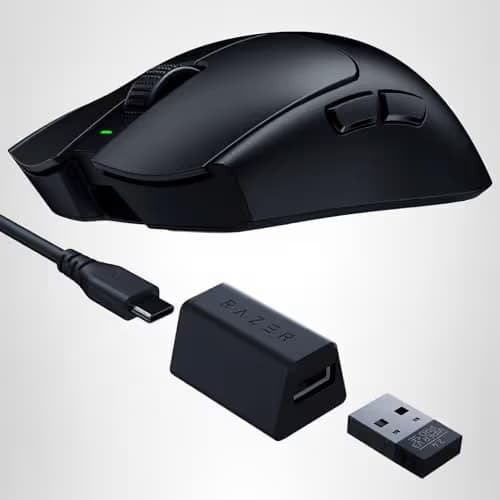 Razer Viper V3 Pro SE Wireless Gaming Mouse: 54g Lightweight - 1K Polling Dongle - 35K DPI Optical Sensor - Gen3 Optical Switches - Symmetrical Shape - 8 Programmable Controls - 95 Hr Battery - Black image