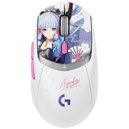 Logitech G309 Lightspeed Wireless Gaming Mouse, Lightweight, LIGHTFORCE Hybrid Switches, Hero 25K Sensor, 300+ Hour Battery Life, 6 Programmable Buttons, PC & Mac - Genshin Impact Limited Edition main image