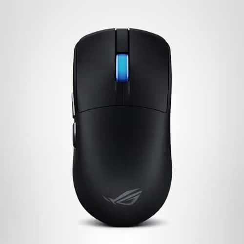 ASUS ROG Harpe II Ace Wireless Esports Gaming Mouse – 2025, Pro-Tested, Right-Handed, 48g Lightweight, Tri-Mode Connectivity, 42K DPI, 8K Polling, 101Hr Battery, Web-Based Tool, PC/Mac Support - Black image