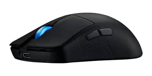 ASUS ROG Harpe Ace Mini Wireless Esports Gaming Mouse – Small Compact Design, Right-Handed, 49g Lightweight, Tri-Mode Connectivity, 36K DPI, up to 105Hr Battery, Pro-Approved, PC/Mac Support - Black image