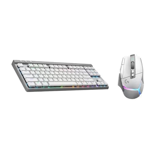 Logitech G502 X Plus Lightspeed Wireless Gaming Mouse + G515 TKL Wireless Gaming Keyboard (Tactile) Bundle: White main image