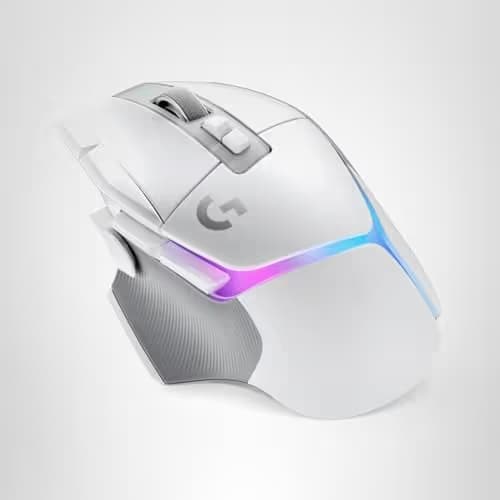 Logitech G502 X Plus Lightspeed Wireless Gaming Mouse + G515 TKL Wireless Gaming Keyboard (Tactile) Bundle: White image