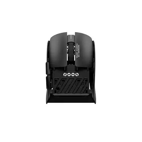 Pulsar Gaming Gears LAB X2F Wireless Fingertip Gaming Mouse, Ultra Lightweight 1.34 oz (38 g), HUANO Blue Pink Dot Switches, 32,000 DPI, 750 IPS, XS-1 Sensor, 8K Compatible (Black) image