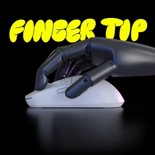 Pulsar Gaming Gears X2 Crazylight Wireless Gaming Mouse, Ultra Lightweight 1.38 oz (39g), Optical Switch, 32000 DPI, 750 IPS, XS-1 Sensor, 8k Compatible (Medium, Uyuni White) image