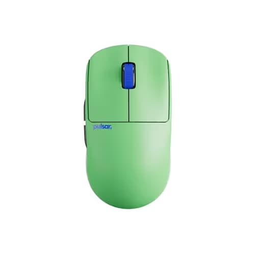 Pulsar Gaming Gears X2 Crazylight Wireless Gaming Mouse, Ultra Lightweight 1.23 oz (35g), Optical Switch, 32000 DPI, 750 IPS, XS-1 Sensor, 8k Compatible (Aqua Zest) main image