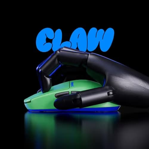 Pulsar Gaming Gears X2 Crazylight Wireless Gaming Mouse, Ultra Lightweight 1.23 oz (35g), Optical Switch, 32000 DPI, 750 IPS, XS-1 Sensor, 8k Compatible (Aqua Zest) image