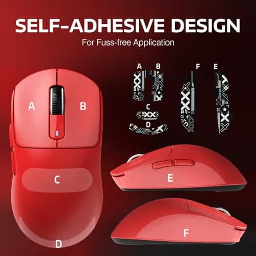 ATTACK SHARK X3 Wireless Gaming Mouse, 49g Bluetooth/2.4G/USB-C Ergonomic Computer Mouse, PAW3395 26K DPI Sensor, 200h Battery Life, Programmable Buttons Griptape, Gaming Accessories for PC/Laptop/Mac image