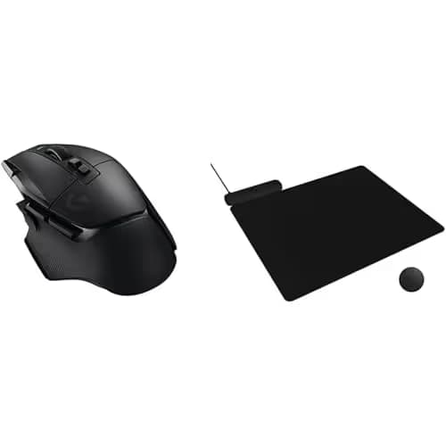 Logitech G502 X Lightspeed Wireless Gaming Mouse + Powerplay 2 Wireless Charging Mouse Pad Bundle - Black main image