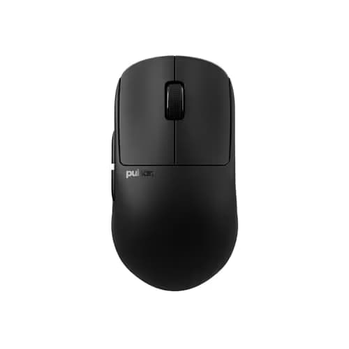 Pulsar Gaming Gears X2H Crazylight Wireless Gaming Mouse, Ultra Lightweight 1.51 oz (43g), Optical Switch, 32000 DPI, 750 IPS, XS-1 Sensor, 8k Compatible (Medium, Jet Black) main image
