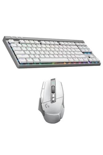 Logitech G502 X Lightspeed Wireless Gaming Mouse + G515 TKL Wireless Gaming Keyboard (Tactile) Bundle: White main image