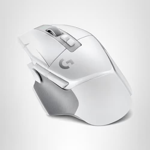 Logitech G502 X Lightspeed Wireless Gaming Mouse + G515 TKL Wireless Gaming Keyboard (Tactile) Bundle: White image