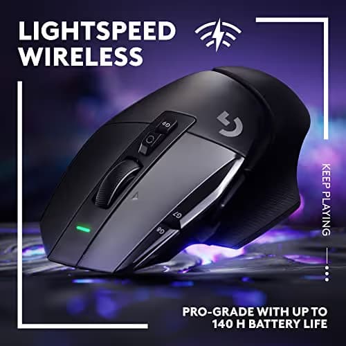 Logitech G502 X Lightspeed Wireless Gaming Mouse + G733 Lightspeed Wireless Gaming Headset - Black image