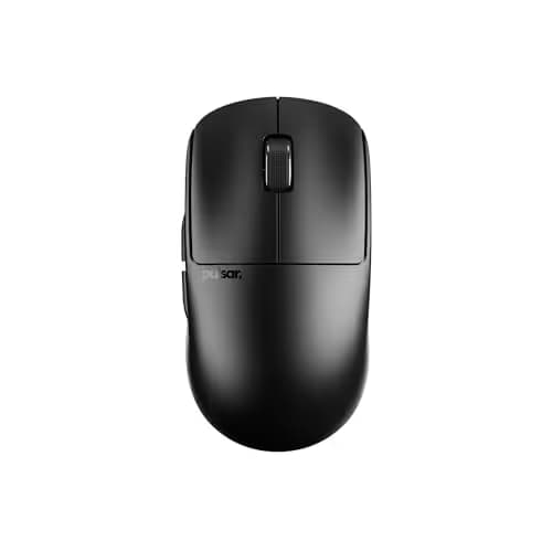 Pulsar Gaming Gears X2 Crazylight Wireless Gaming Mouse, Ultra Lightweight 1.23 oz (35g), Optical Switch, 32000 DPI, 750 IPS, XS-1 Sensor, 8k Compatible (Jet Black) main image