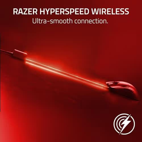 Razer Viper V3 Pro Wireless Esports Gaming Mouse: Symmetrical - 54g Lightweight - 8K Polling - 35K DPI Optical Sensor - Gen3 Optical Switches - 8 Programmable Controls - 95 Hr Battery - Faker Edition image