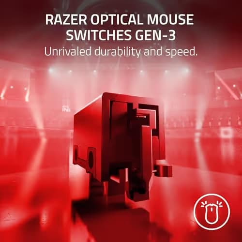 Razer Viper V3 Pro Wireless Esports Gaming Mouse: Symmetrical - 54g Lightweight - 8K Polling - 35K DPI Optical Sensor - Gen3 Optical Switches - 8 Programmable Controls - 95 Hr Battery - Faker Edition image