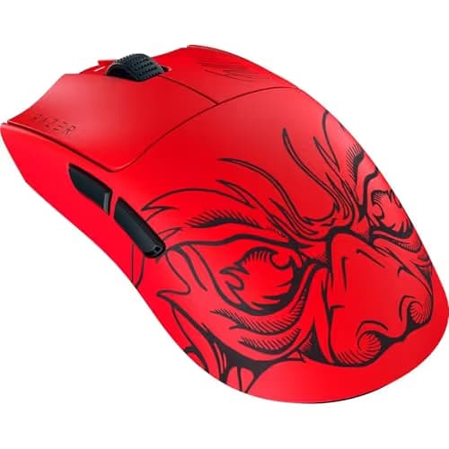 Razer Viper V3 Pro Wireless Esports Gaming Mouse: Symmetrical - 54g Lightweight - 8K Polling - 35K DPI Optical Sensor - Gen3 Optical Switches - 8 Programmable Controls - 95 Hr Battery - Faker Edition image