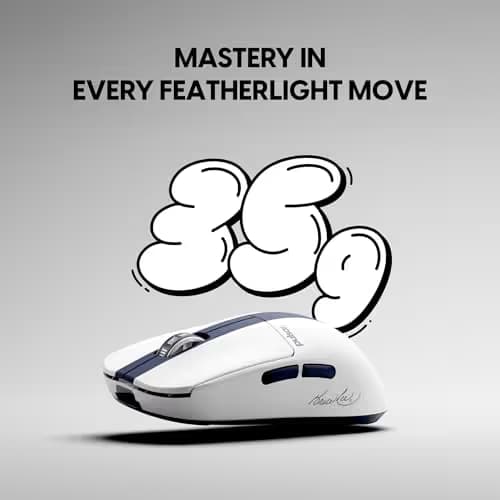 Pulsar Gaming Gears X2 Crazylight Wireless Gaming Mouse, Ultra Lightweight 1.27 oz (36g), Optical Switch, 32000 DPI, 750 IPS, XS-1 Sensor, 8k Compatible (Mini, Bruce Lee 85th Edition) image
