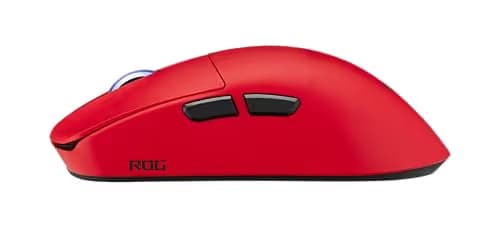 ASUS ROG Harpe II Ace Wireless Esports Gaming Mouse – Pro-Tested, Right-Handed, 48g Lightweight, Tri-Mode Connectivity, 42K DPI, 8K Polling, 101Hr Battery, Web-Based Tool, PC/Mac Support – Lava Red image