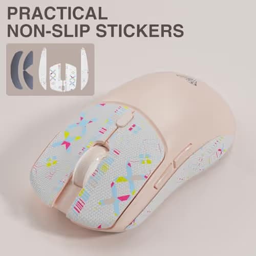 AULA SC580X Wireless Gaming Mouse, Tri-Mode 2.4G/BT5.0/USB-C Gaming Mice with 12000 DPI, 6 Programmable Buttons, Rechargeable Computer Mouse for Laptop/PC/Mac/Tablet image