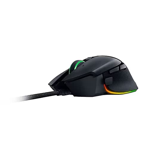 Razer Basilisk V3 Customizable Ergonomic Gaming Mouse: Fastest Gaming Mouse Switch-Chroma RGB Lighting-26K DPI Optical Sensor-11 Programmable Buttons-HyperScroll Tilt Wheel-Classic Black,(Pack of 10) image