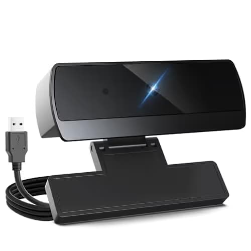 XOCLON 1080p Webcam for PC Laptop Desktop Computer, USB Webcam with Microphone, Streaming Camera, Plug & Play, for Meeting/Online Video Calls image