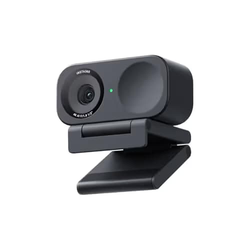 Insta360 Link 2C - 4K Webcam for PC/Mac, 1/2" Sensor, Auto Framing, HDR, AI Noise-Canceling Mic, Gesture Control for Streaming, Video Calls, Gaming, Works with Zoom, Teams, Twitch & More main image