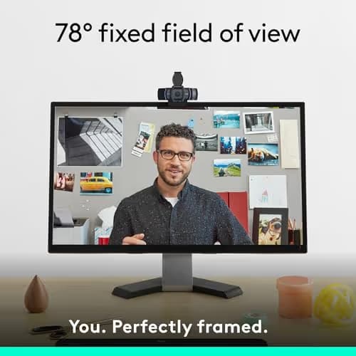 Logitech C920e HD 1080p Mic-Disabled Webcam, Certified for Zoom and Microsoft Teams, TAA Compliant image