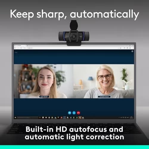 Logitech C920e HD 1080p Mic-Disabled Webcam, Certified for Zoom and Microsoft Teams, TAA Compliant image