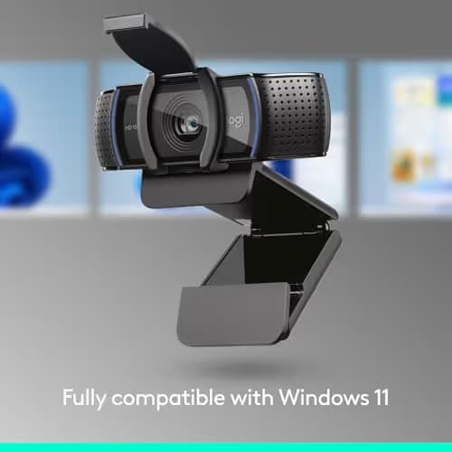 Logitech C920e HD 1080p Mic-Disabled Webcam, Certified for Zoom and Microsoft Teams, TAA Compliant image