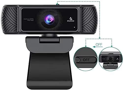 NexiGo N680 1080P Business Webcam with Microphone, Software and Privacy Cover, AutoFocus, Streaming USB Web Camera, for Online Class, Zoom Meeting Skype Facetime Teams, PC Mac Laptop Desktop main image
