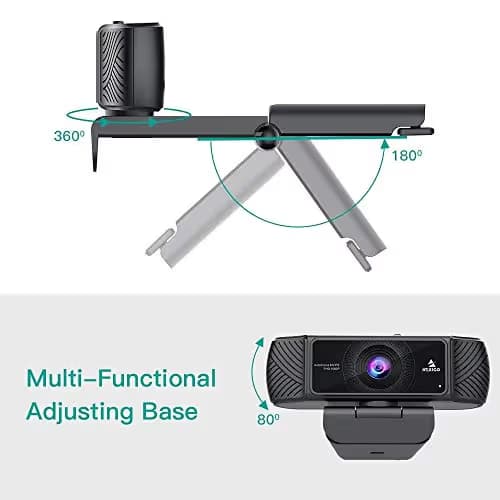 NexiGo N680 1080P Business Webcam with Microphone, Software and Privacy Cover, AutoFocus, Streaming USB Web Camera, for Online Class, Zoom Meeting Skype Facetime Teams, PC Mac Laptop Desktop image
