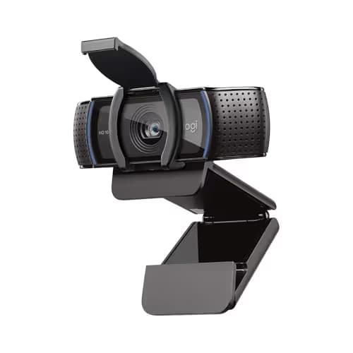 Logitech C920e HD 1080p Mic-Enabled Webcam, Certified for Zoom, Microsoft Teams Compatible, TAA Compliant main image