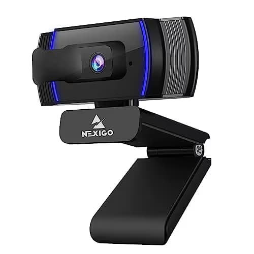 NexiGo N930AF Webcam with Microphone for Desktop, Autofocus, Webcam for Laptop, Computer Camera, 1080p HD USB Web Camera, Compatible with Zoom/Switch 2/Teams/Webex main image