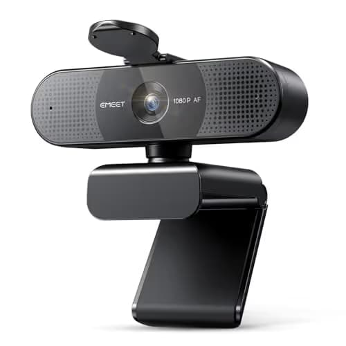 EMEET 2024 Upgraded C960 Webcam for PC, Autofocus, 1080P HD, 73° View Angle, Computer Camera w/Privacy Cover and Microphone, Plug and Play USB Webcam for Video Calling/Zoom/Teams/Google Meet image