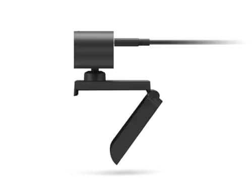Lenovo HD 1080p Webcam (510 FHD)- Black w/ 4X Digital Zoom, 95° Wide Angle, 360° Rotation Pan & Tilt, Dual Microphones & Windows Hello image