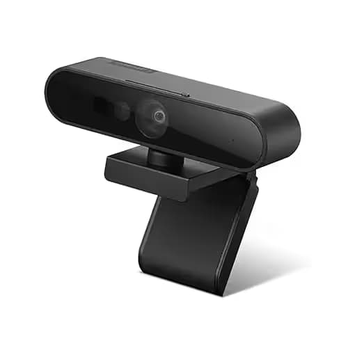 Lenovo Performance FHD 1080p Webcam USB-C,Log-on with Windows Hello, Dual Microphones, 95 Degree Lens and 4X Digital Zoom, Sliding Privacy Shutter, Black main image
