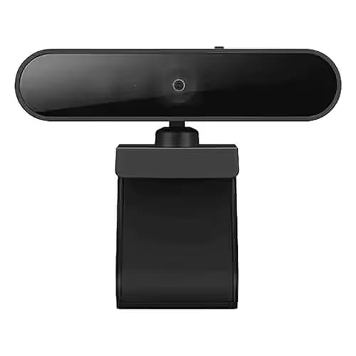 Lenovo Performance FHD 1080p Webcam USB-C,Log-on with Windows Hello, Dual Microphones, 95 Degree Lens and 4X Digital Zoom, Sliding Privacy Shutter, Black image