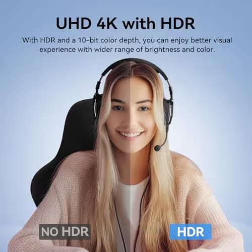 EMEET SmartCam S800-4K Webcam with Tripod for Streaming, Sony 1/2'' Sensor, Supports HDR, PDAF&TOF Dual-autofocus, 1080P@60FPS, Adjustable Heights with 360° Swivel Head, Perfect for Live Streaming image
